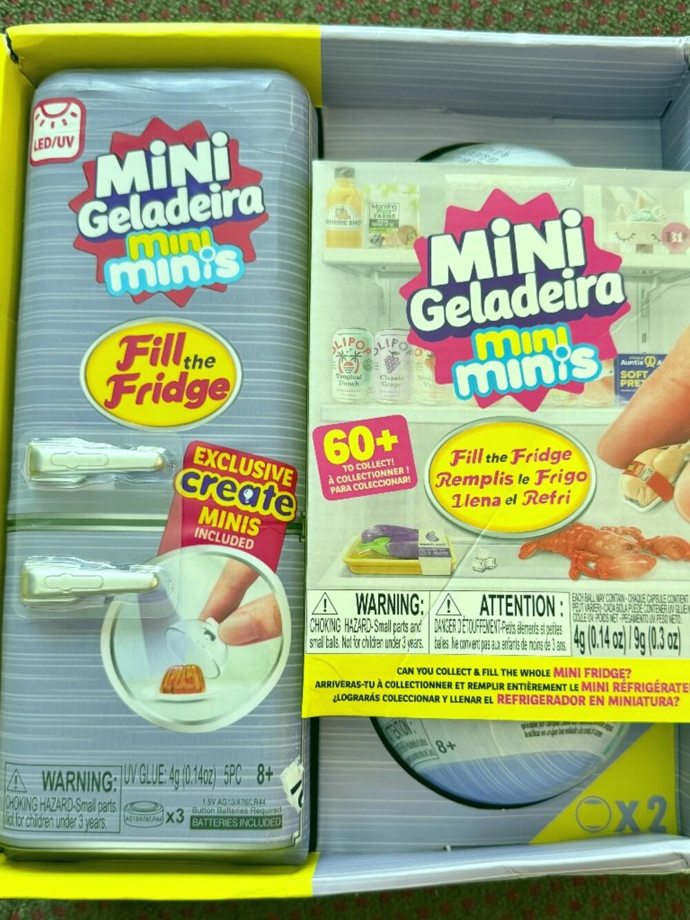 ZURU Mini Brands Fill the Fridge Nightfall Purple International Exclusive NEW